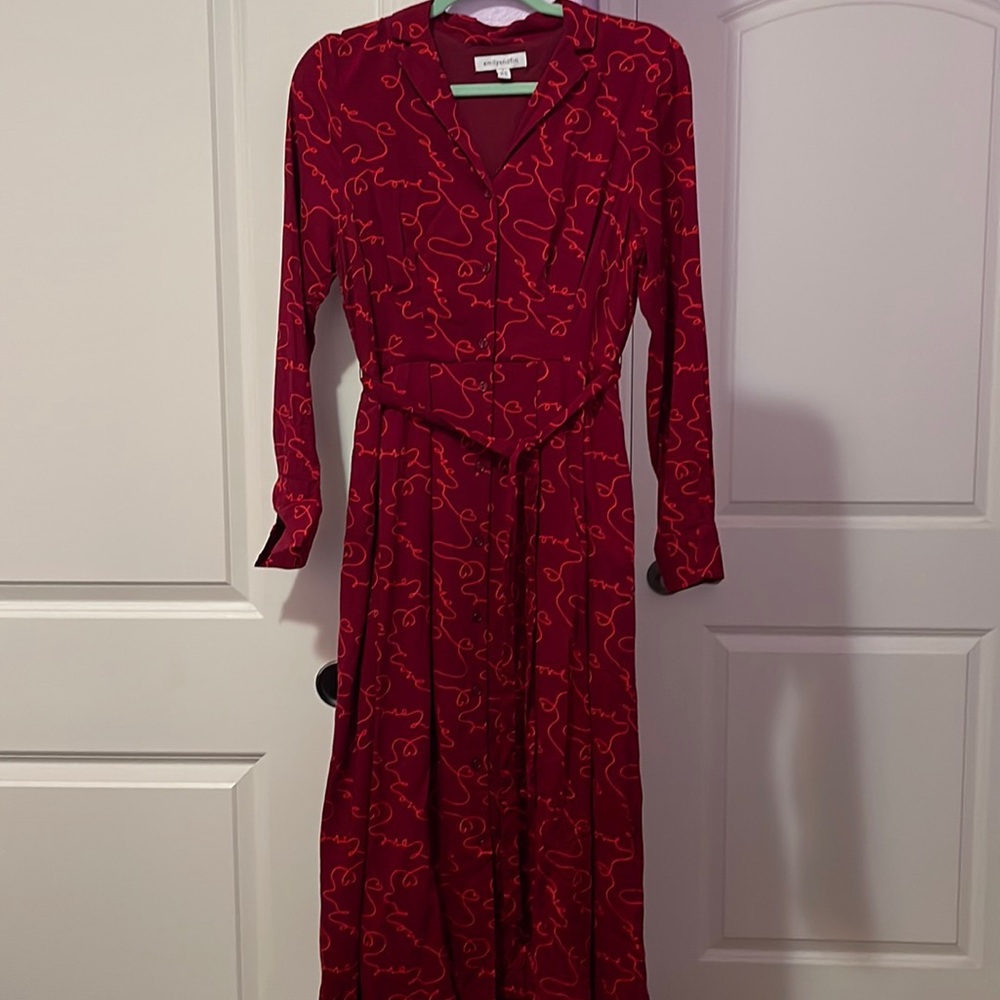 NWOT Emily and Fin Lulu Shirt Dress